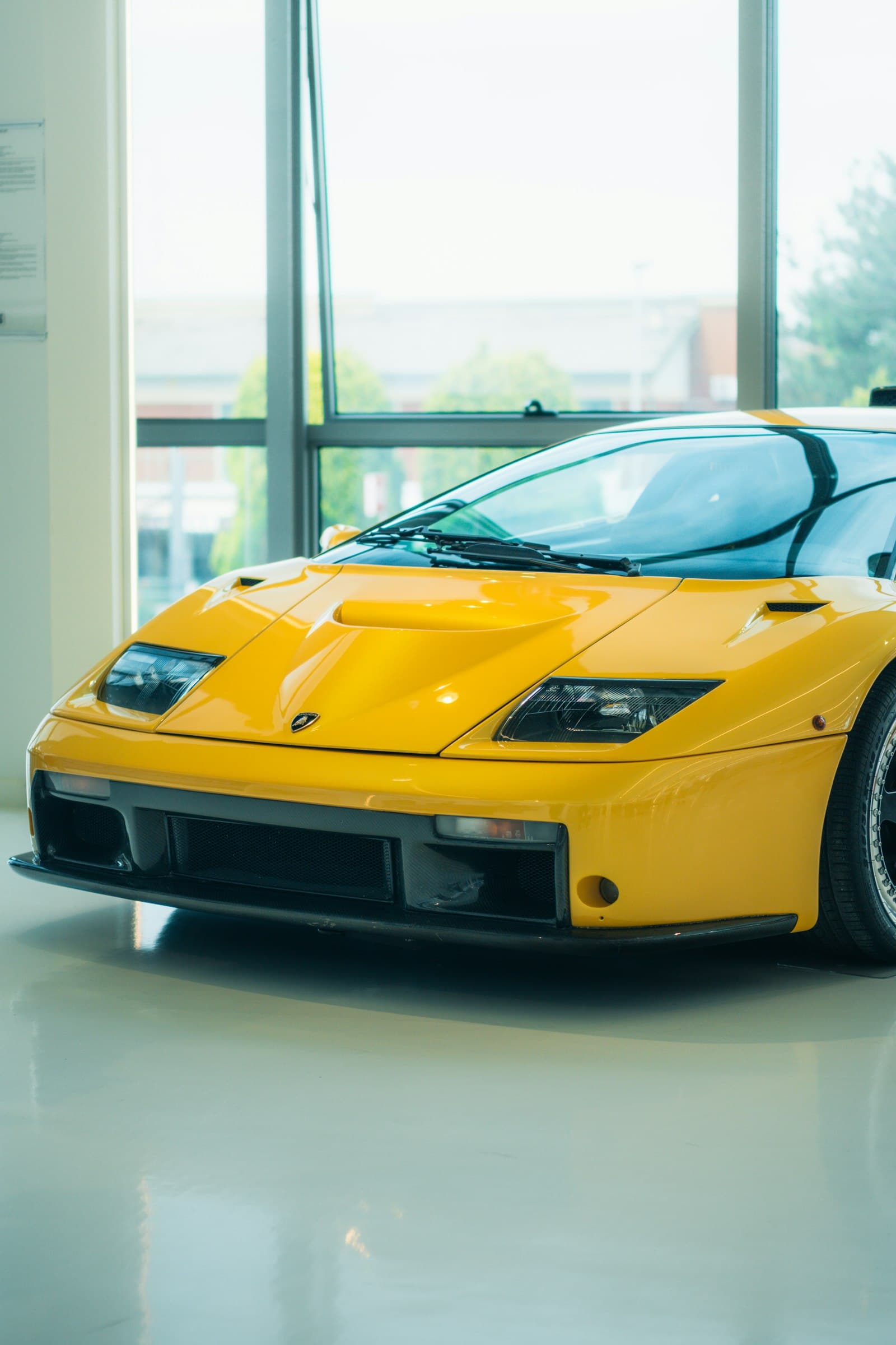 A Lamborghini Diablo, shown as an example of the calibre of car we source