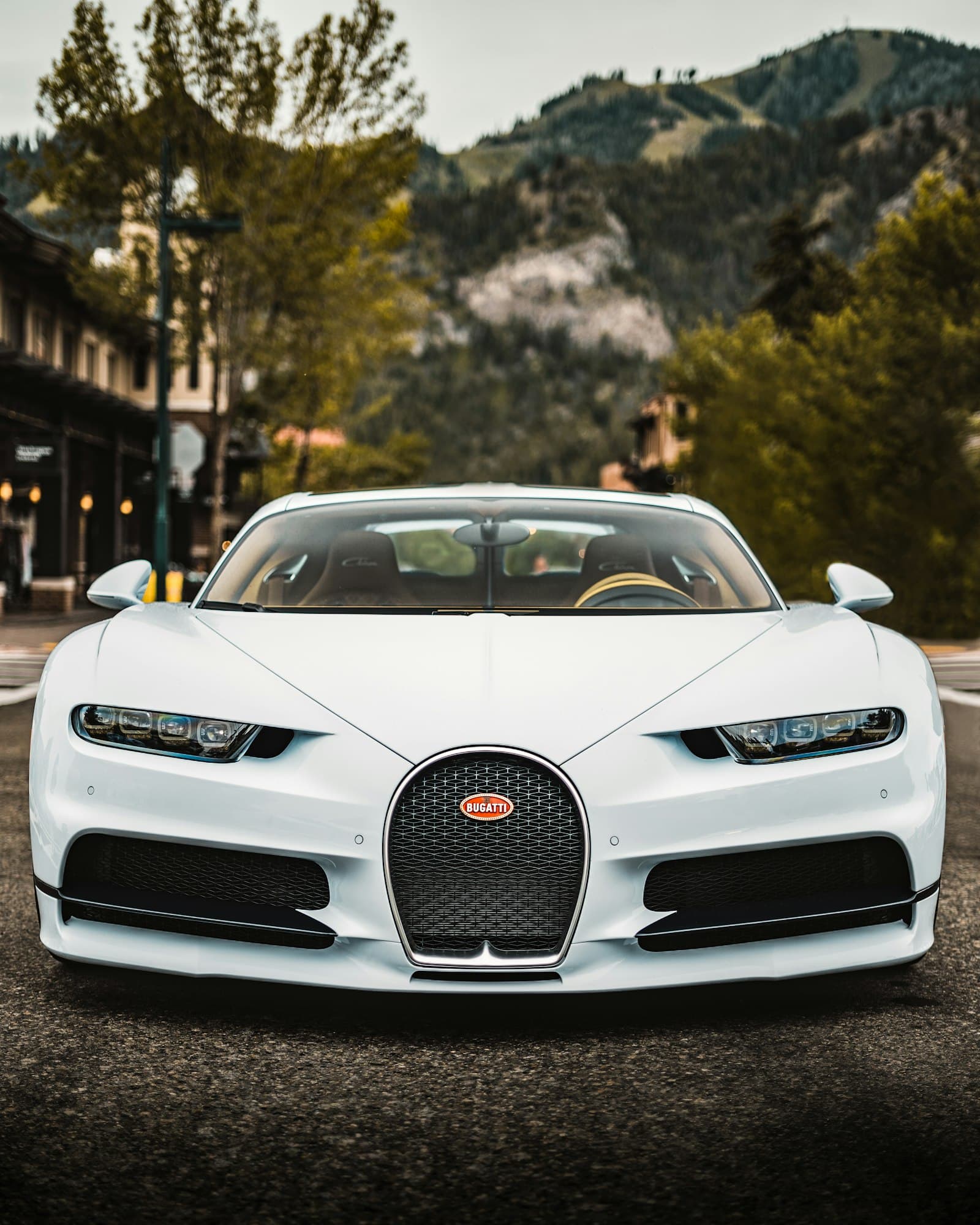 A Bugatti Chiron, shown as an example of the calibre of car we source