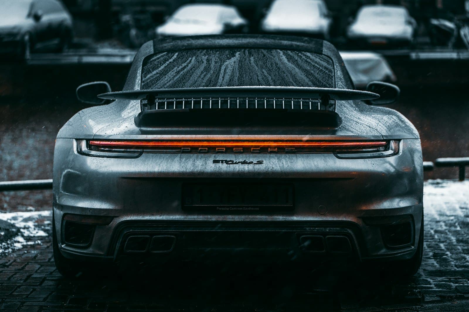A Porsche 911 Turbo S, shown as an example of the calibre of car we source