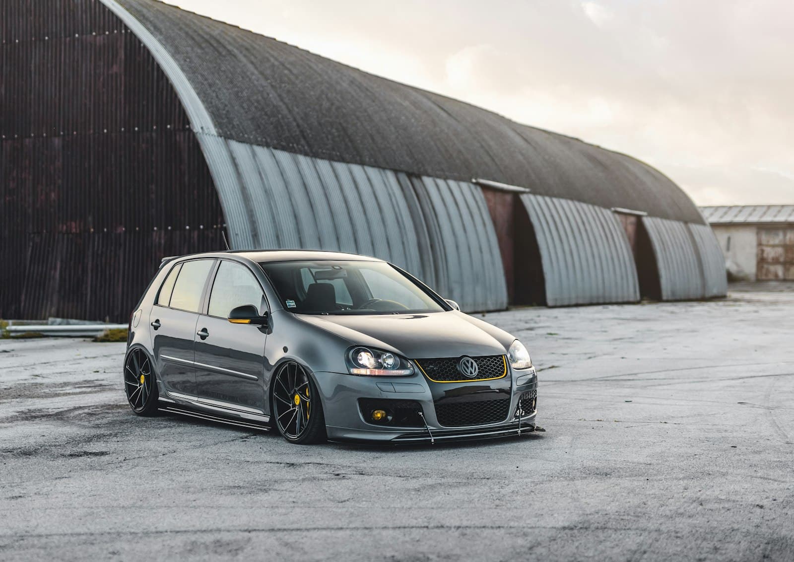 A Volkswagen Golf GTI, shown as an example of the kind of car we source